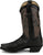 Tony Lama Womens Sagrada 11in Western Raven Leather Cowboy Boots 8 B
