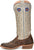 Tony Lama 15in Buckaroo Mens Grey/Brown Henley Leather Cowboy Boots 12D