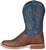 Tony Lama 11in Mens Blue Jinglebob Leather Cowboy Boots