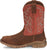 Tony Lama Mens Roustabout 11in WP ST Chestnut Leather Work Boots