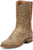 Justin 10in Goat Mens Desert Tan Monterey Leather Cowboy Boots 11 D