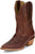 Tony Lama Womens Areli 9in Bootie Cognac Leather Cowboy Boots