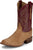 Tony Lama Mens Dolcetto 11in Western Umber/Red Leather Cowboy Boots