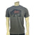Rockmount Mens American Bison Charcoal 100% Cotton S/S T-Shirt