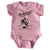 Rockmount Unisex Bronc Rider Pink 100% Cotton Onesie