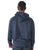 B Tuff Unisex Born Free Eagle Blue Poly/Rayon Hoodie