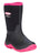 Dryshod Kids Girls Sport Tuffy Black/Pink Rubber Barn Boots