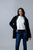 Kimes Ranch Womens Tatum Coat Black Wool Blend Wool Jacket