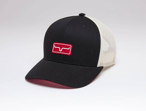 Kimes Ranch Unisex Team Pro Black Cotton Twill Baseball Cap Hat