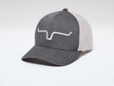 Kimes Ranch Unisex Upgrade Weekly 110 Charcoal Bamboo/Poly Baseball Cap Hat