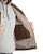 Berne Apparel Mens Heartland Sherpa-Lined V-Neck Bark 100% Cotton Cotton Vest