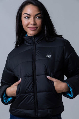 Kimes Ranch Womens Valencia Puffy Black 100% Polyester Insulated Jacket