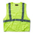 Wolverine Mens Packable Bright Green 100% Polyester Athletic Vest
