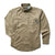 Wolverine Mens FR Twill Khaki Cotton Blend L/S Shirt