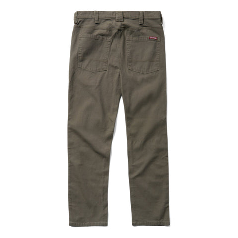 Wolverine Mens Steelhead 5 Pocket Dark Brown Cotton Blend Pants