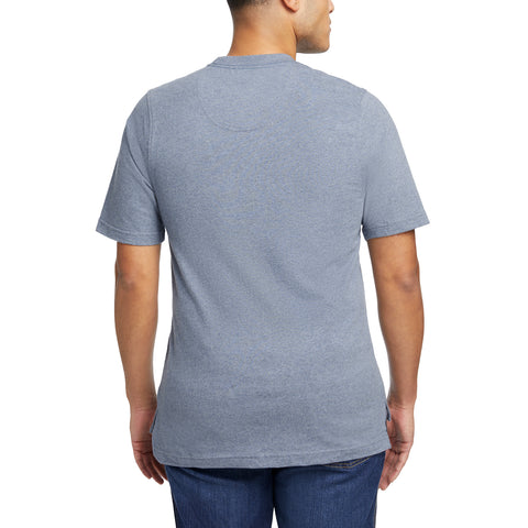 Wolverine Mens Guardian Tee Blue Heather 100% Cotton S/S T-Shirt