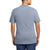 Wolverine Mens Guardian Tee Blue Heather 100% Cotton S/S T-Shirt