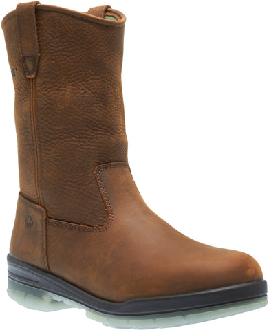 Wolverine Mens Stone Leather Durashocks WP 10in 200G Work Boots 9 M