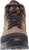 Wolverine Mens Brown/Black Leather Spencer WP Mid Hiking Boots