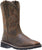 Wolverine Mens Dk Brown/Rust Leather Rancher ST Wellington Work Boots