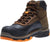 Wolverine Mens Summer Brown Leather Overpass CT WP 6in Work Boots