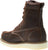 Wolverine Mens Brown Leather Loader ST 8in Work Boots