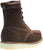 Wolverine Mens Brown Leather Loader ST 8in Work Boots