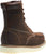Wolverine Mens Brown Leather Loader 8in Work Boots