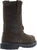 Wolverine Mens Dark Brown Leather Floorhand WP ST 10in Work Boots