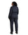 Berne Womens Highland Flex Unlined Navy Cotton Blend Work Coverall