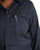 Berne Womens Highland Flex Unlined Navy Cotton Blend Work Coverall