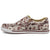 Twisted X Womens Kicks Western Maroon/Ivory Fabric Slip-On Shoes