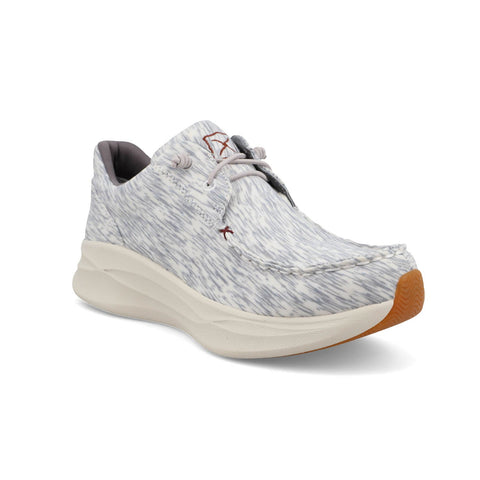 Twisted X Womens Feather X Casual Heathered Grey Fabric Sneakers Shoes