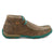 Twisted X Womens Driving Moc Bomber/Turquoise Leather Chukka Boots