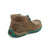Twisted X Womens Driving Moc Bomber/Turquoise Leather Chukka Boots