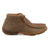 Twisted X Womens Driving Moc Woven Bomber/Tan Leather Chukka Boots