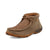 Twisted X Womens Driving Moc Woven Bomber/Tan Leather Chukka Boots