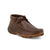 Twisted X Womens Driving Moc Tooled Brown Leather Chukka Boots