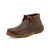 Twisted X Womens Driving Moc Tooled Brown Leather Chukka Boots