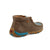 Twisted X Womens Driving Moc Tooled Bomber/Turquoise Leather Chukka Boots