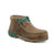 Twisted X Womens Chukka Driving Moc AT Bomber/Turquoise Leather Work Boots