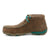 Twisted X Womens Chukka Driving Moc AT Bomber/Turquoise Leather Work Boots