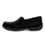 Twisted X Womens Driving Moc Aztec Black/Grey Leather Slip-On Shoes
