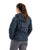 Berne Apparel Womens Sherpa-Lined Duck Hooded Deep Ocean 100% Cotton Jacket