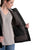 Berne Womens Softstone Micro-Duck Hooded Black Cotton Blend Coat