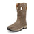 Twisted X Womens 10in Pull On Hiker Mushroom Leather 10in Work Boots