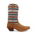 Twisted X Womens 11in Hooey Inca Gold/Orange Serape Leather 11in Cowboy Boots