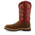 Twisted X Womens 11in Western ST Distressed Latigo/Red Leather Work Boots