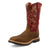 Twisted X Womens 11in Western ST Distressed Latigo/Red Leather Work Boots