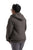 Berne Clay Heather Cotton Blend Womens Insulated Zip Hooded Sweatshirt